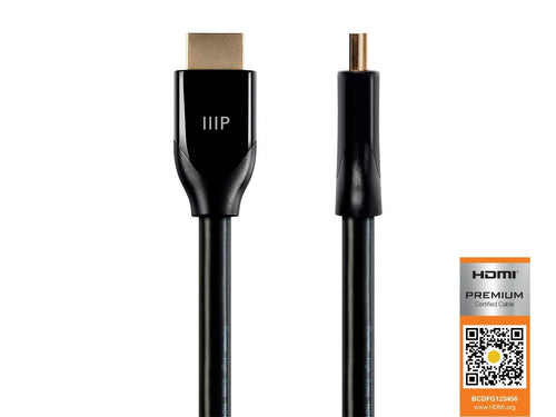 HDMI Cable 7.6m Monoprice Type A 18Gbps High-Speed