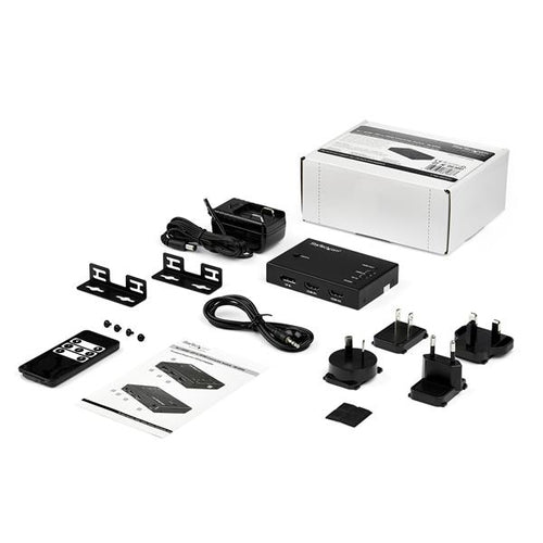 4-Port HDMI Video Switch StarTech.com 4K 60Hz HDMI/DisplayPort