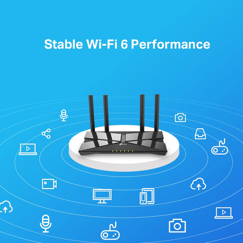 Wireless Router TP-Link Archer AX10 Dual-Band Wi-Fi 6 2.4/5 GHz Tabletop - ARCHER AX10