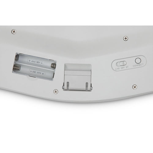 Wireless Ergonomic Keyboard and Mouse Set Full-size QWERTY Bluetooth RF