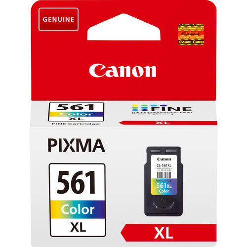 Canon CL-561XL High Yield Color Ink Cartridge 12.2ml Cyan Magenta Yellow 300 Pages