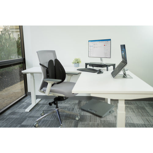 Kensington SmartFit Easy Riser Go Adjustable Ergonomic Laptop Stand - Green - 14"