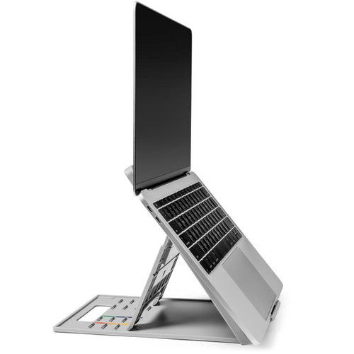 Kensington SmartFit Easy Riser Go Adjustable Ergonomic Laptop Stand - Green - 14"