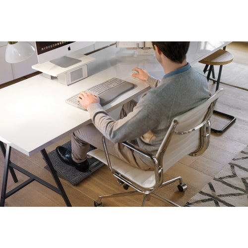 Wireless Ergonomic Keyboard and Mouse Set Full-size QWERTY Bluetooth RF