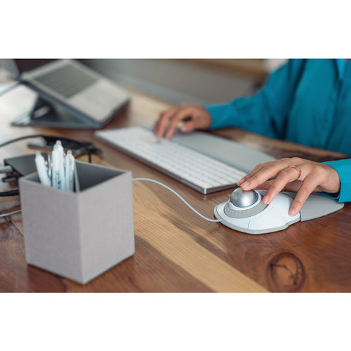 Trackball Mouse Kensington Orbit USB Type-A Ambidextrous White