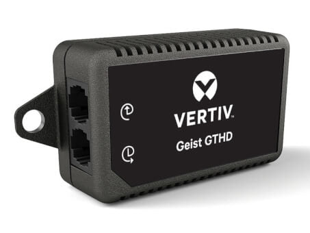 Temperature/Humidity Sensor Vertiv GTHD -12°C to 80°C RJ-12 Wired