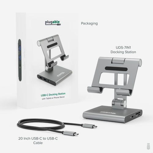 Plugable Technologies UDS-7IN1 multimedia cart/stand