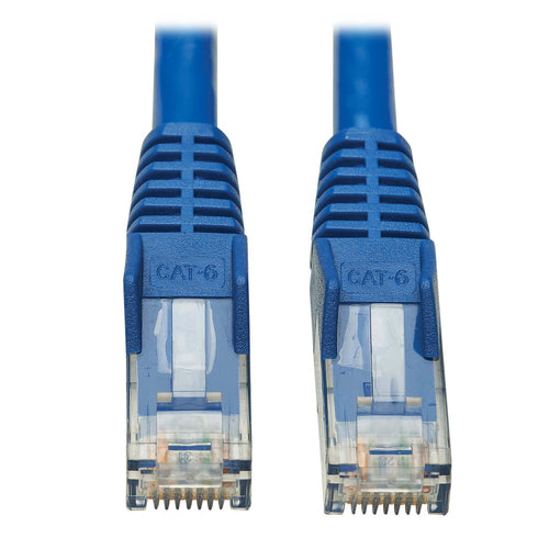 Cat6 Ethernet Cable Tripp Lite 10ft Snagless U/UTP RJ45 Blue