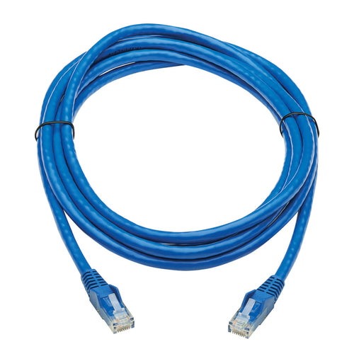 Cat6 Ethernet Cable Tripp Lite 10ft Snagless U/UTP RJ45 Blue