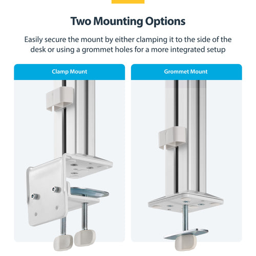 Monitor Mount StarTech.com 6-Monitor Arm Stand Height Adjustable VESA 100x100