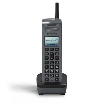 DECT Base Station EnGenius FreeStyl SIP2 Supports up to 50 Entries Black