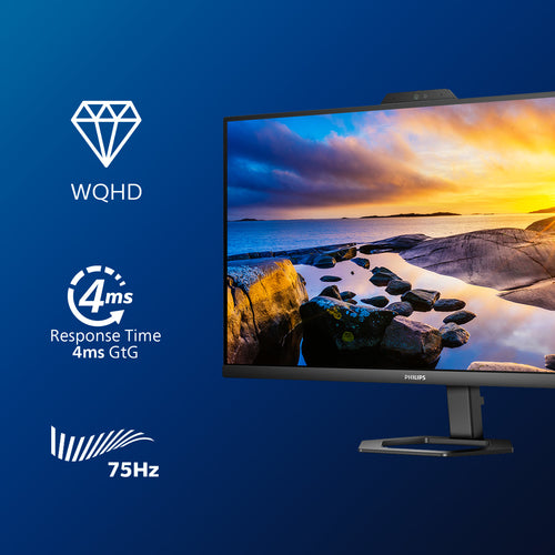 Computer Monitor Philips 5000 Series 27E1N5600HE/00 2560 x 1440 Quad HD LCD 4ms - 27E1N5600HE/00