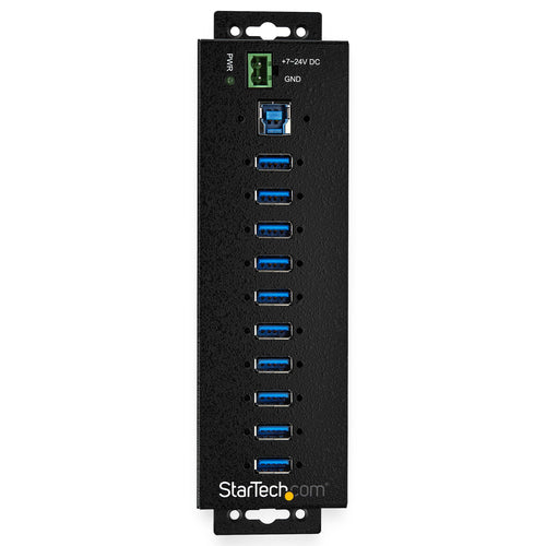 USB Hub StarTech 10-Port USB 3.0 High-Speed ESD Protection Metal