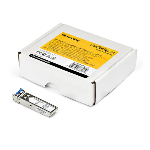 SFP Module StarTech SFP-1G-SX 1GbE 850nm Multimode Fiber 550m Range