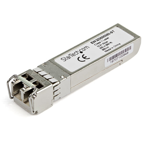Fiber Optic Transceiver StarTech 10GBASE-SR SFP+ 10Gbps 300m Multimode