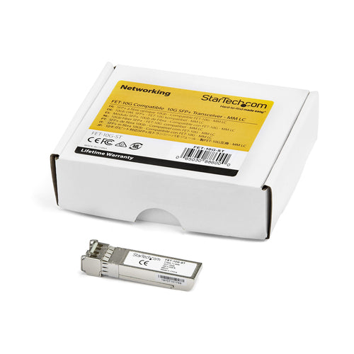 Network Transceiver StarTech.com FET-10G-ST 10GBASE-USR 10GbE MMF SFP+ LC 300m