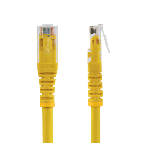 15ft CAT6 Ethernet Cable Yellow 650MHz PoE RJ45 UTP Network Patch Cord