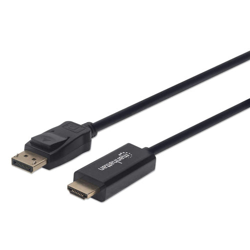 DisplayPort to HDMI Cable Manhattan 3m 1080p 60Hz Male to Male