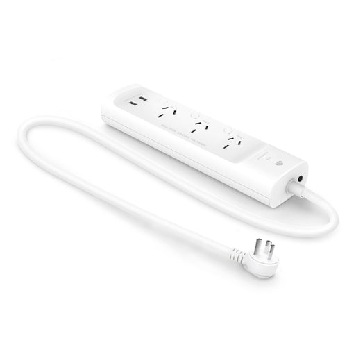 Smart Wi-Fi Power Strip TP-Link Kasa 3-Outlets Wireless White