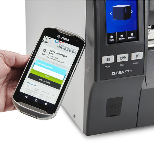 Zebra ZT411 POS Printer Direct Thermal Thermal Transfer 300 DPI 2.4 ips