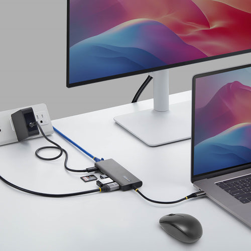 USB-C Multiport Adapter StarTech 177B 4K 60Hz 140W PD 3-Port Hub - 177B-USBC-MULTIPORT
