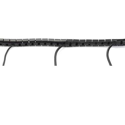 Cable Management Sleeve StarTech 1.5m Black 25mm Diameter Spiral