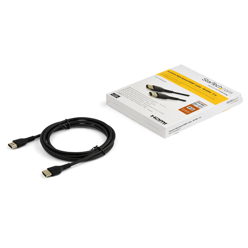 HDMI Cable StarTech.com RHDMM2MP 6ft 4K 60Hz Slim with Ethernet - RHDMM2MP