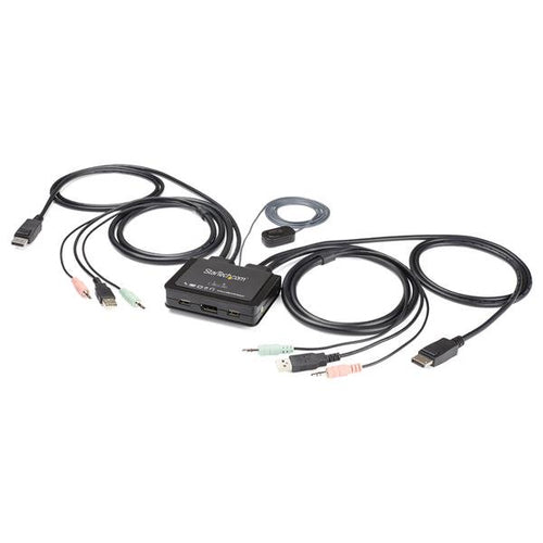 KVM Switch StarTech.com SV211DPUA4K 2-Port DisplayPort 4K 60Hz USB - SV211DPUA4K