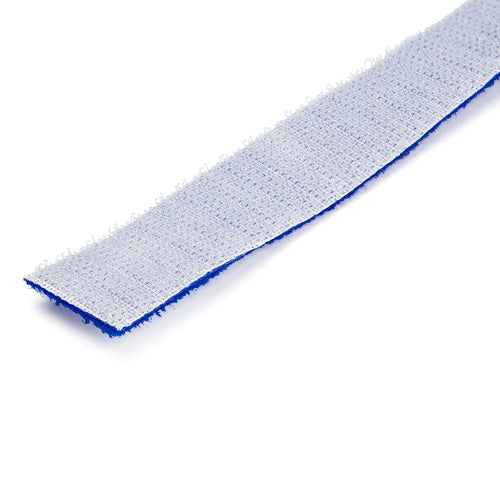 Cable Ties Reusable Hook & Loop 100ft Blue Adjustable Nylon
