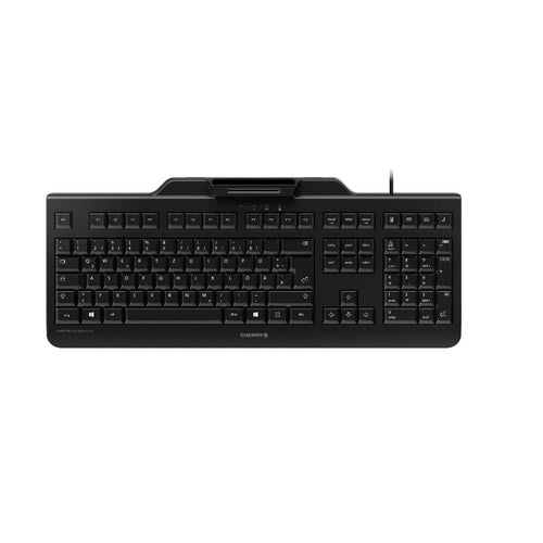 Wired Keyboard CHERRY JK-A0400EU-2 USB Full-size Membrane Black