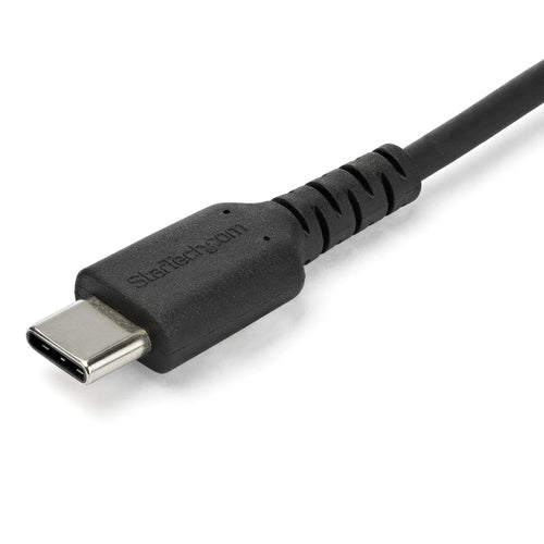 USB A to USB C Charging Cable 1m Black Fast Charge & Sync - StarTech.com