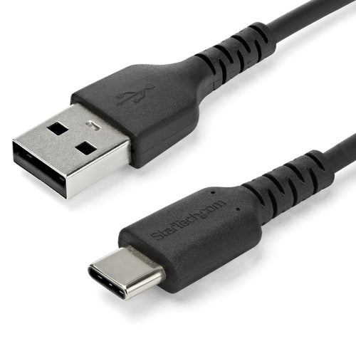 USB Cable StarTech.com RUSB2AC2MB 6.6ft 3A USB-A to USB-C Rugged Charge & Sync - RUSB2AC2MB