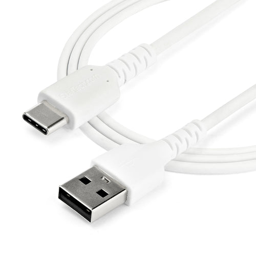 USB Cable StarTech.com RUSB2AC1MW USB-A to USB-C 3A 0.48 Gbit/s Rugged 1m - RUSB2AC1MW