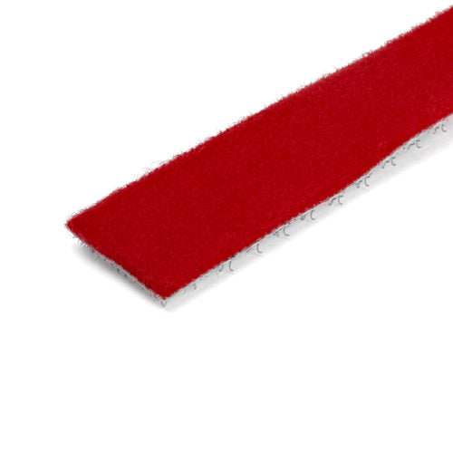 Cable Tie StarTech.com HKLP25RD 25ft Hook and Loop Adjustable 19mm Red