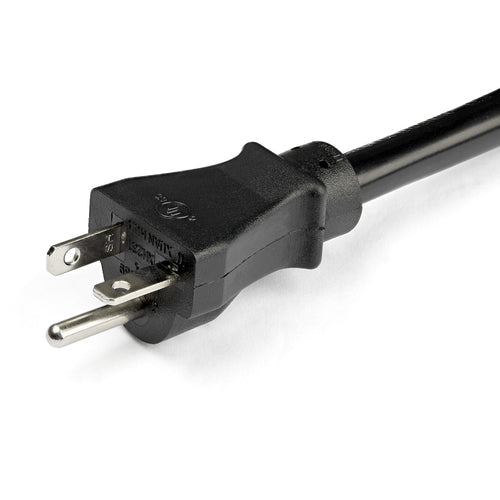 Power Cable StarTech Heavy Duty 1ft 12AWG 20A UL Listed Extension Cord