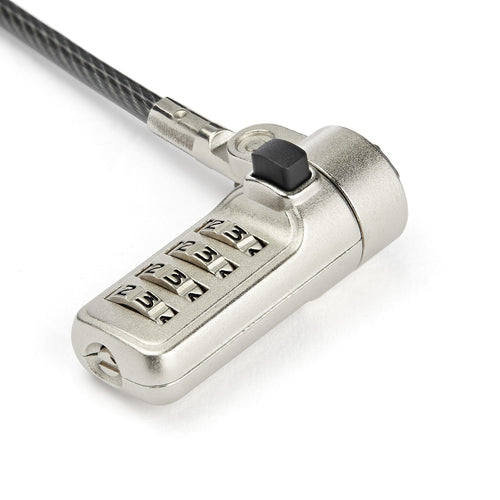 Laptop Cable Lock 6.5ft 4-Digit Combination Anti-Theft Security