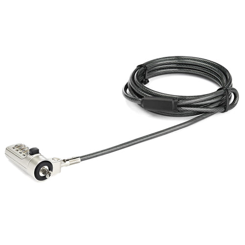 Laptop Cable Lock 6.5ft 4-Digit Combination Anti-Theft Security