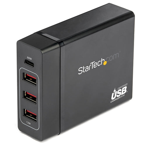 Mobile Device Charger StarTech.com DCH1C3A 72W USB-C 3x USB-A