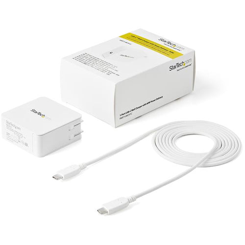 Mobile Device Charger StarTech.com WCH1C 60W USB-C 6ft Cable Universal