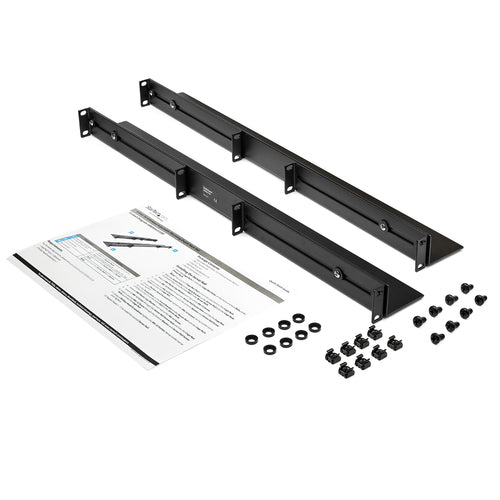 Universal Rack Mount Rails 1U Adjustable Depth 24-36 Inch for Servers
