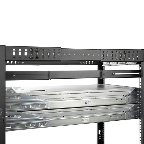 Universal Rack Mount Rails 1U Adjustable Depth 24-36 Inch for Servers