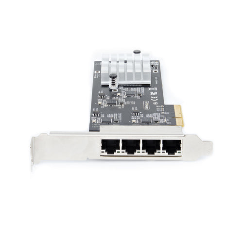 4-Port 2.5Gbps PCIe Network Card Intel I225-V Quad-Port Multi-Gigabit NIC