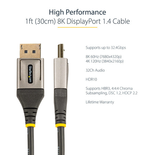StarTech.com DP14VMM1F DisplayPort cable