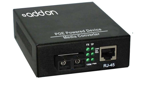 AddOn Networks 100BTX-100BFX network media converter