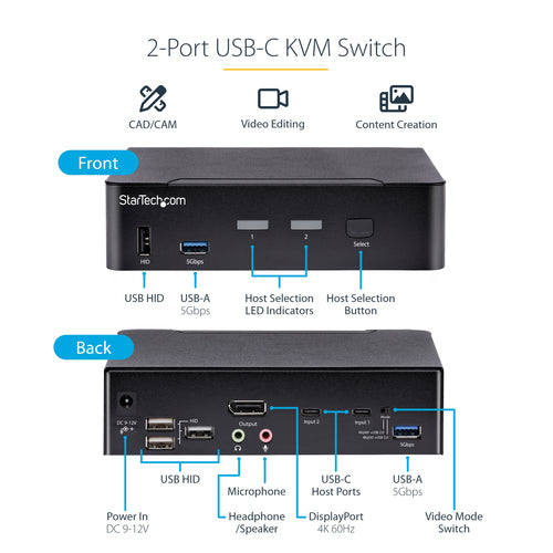 StarTech.com SV231DPUCA KVM switch
