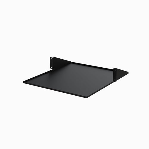 StarTech.com 2U Rack Mount Shelf - 20in Deep, 75lb Capacity, Black Steel