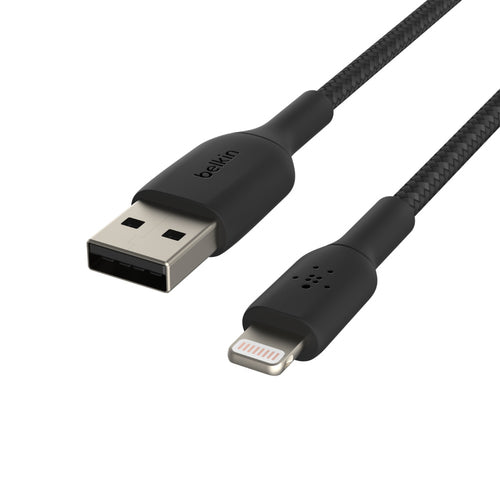 Lightning Cable 1m Belkin USB A Male to Male Black