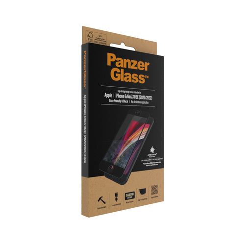 PanzerGlass ® Screen Protector iPhone 8 | 7 | 6s | 6 | SE (2020/2022) | Edge-to-Edge