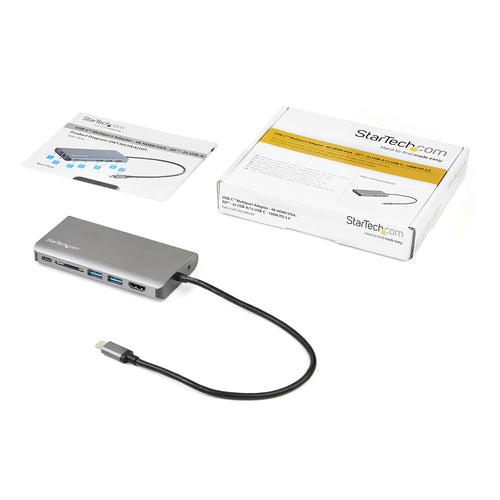 USB-C Multiport Adapter StarTech.com DKT30CHVAUSP 4K HDMI 3x USB 3.0 Gigabit Ethernet