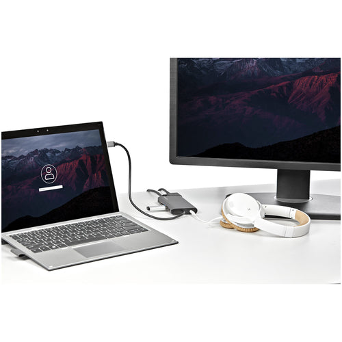 USB-C Multiport Adapter StarTech.com DKT30CHVAUSP 4K HDMI 3x USB 3.0 Gigabit Ethernet